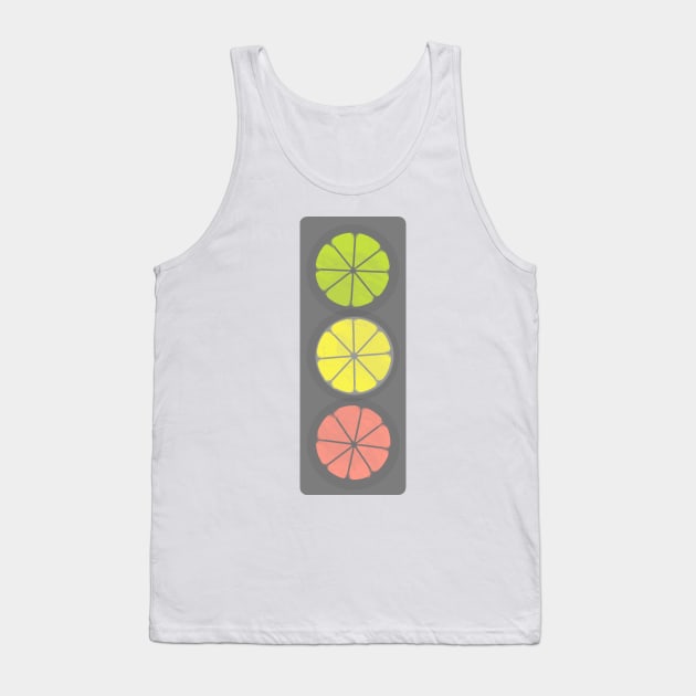 Stoplight Citrus Tank Top by LochNestFarm